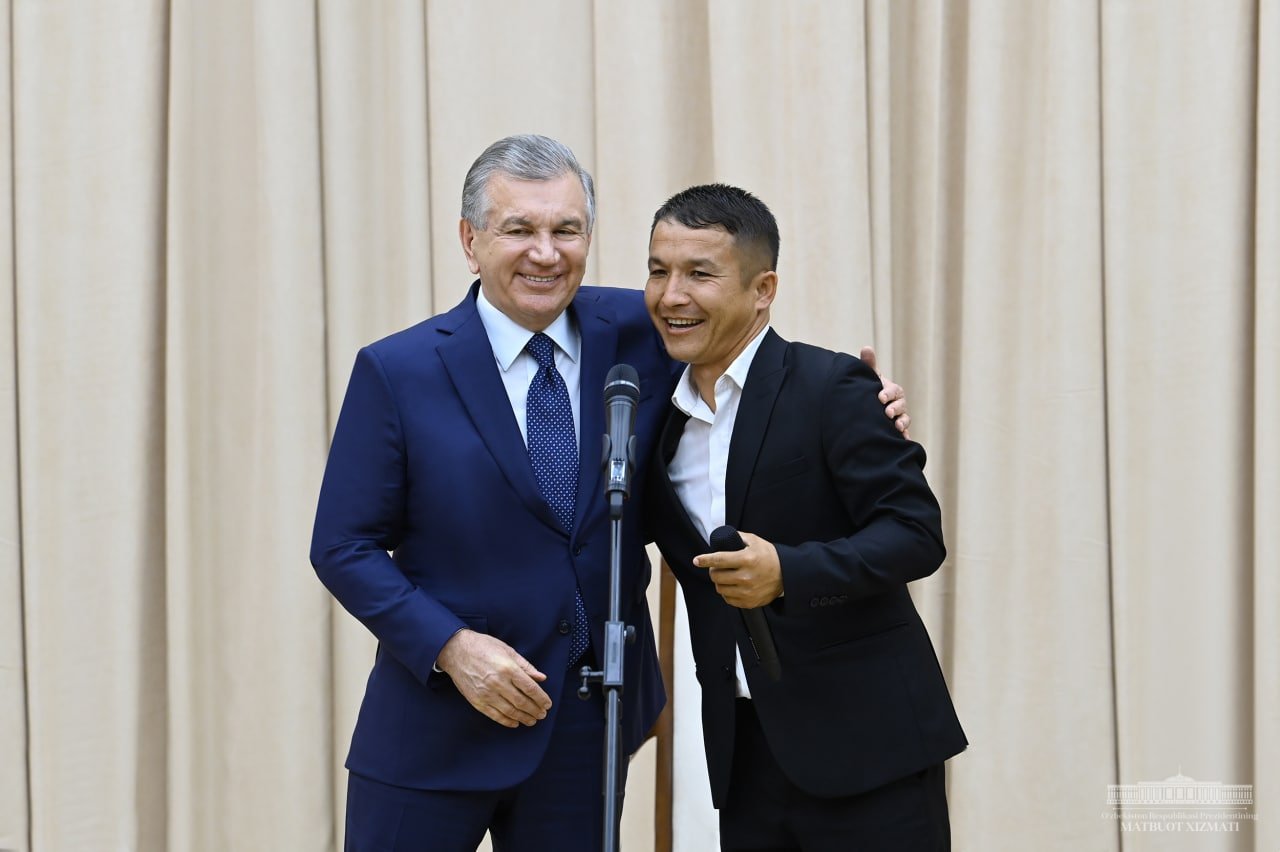 Президентнинг Кўкдала туманига ташрифи — суратларда